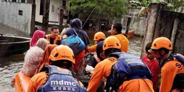 25 Desa Terendam Banjir, MDMC Kudus Kirimkan Relawan Bantu Warga Terdampak