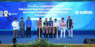 MDMC Gandeng UMSU Gelar Pelatihan Layanan Dukungan Psikososial Terdampak Banjir di Sumatera Utara