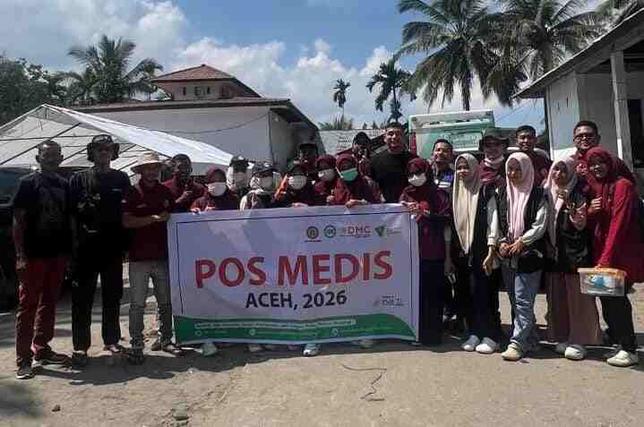 Tembus Medan Sulit, DPK PPNI RSU BMC Kolaborasi dengan Dompet Dhuafa Layani Penyintas Banjir di Bivak Bireuen