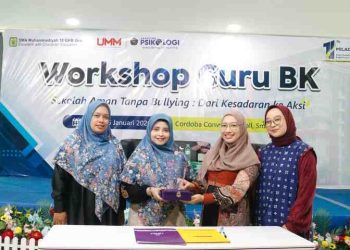 Bangun Kolaborasi Strategis, SMA Muhammadiyah 10 Gresik dan Fakultas Psikologi UMM Perkuat Layanan BK dan Pendidikan Karakter