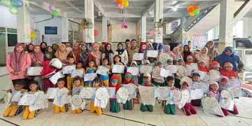 Unik dan Edukatif, MuTu Fest Membatik SD Muhammadiyah 1 Bancar Kenalkan Batik Tulis pada Anak TK dan RA