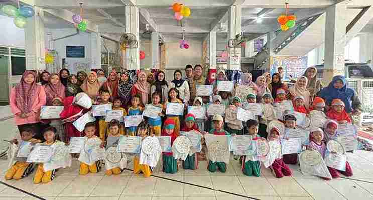 Unik dan Edukatif, MuTu Fest Membatik SD Muhammadiyah 1 Bancar Kenalkan Batik Tulis pada Anak TK dan RA