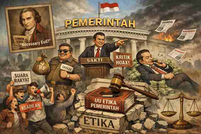 Pemerintah sebagai “Necessary Evil” dan Urgensi UU Etika Pemerintahan