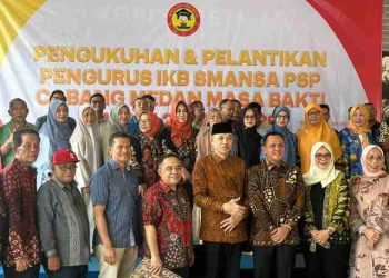 Pengurus IKB SMANSA Sidimpuan Cabang Medan 2026-2029 Dikukuhkan, Abdul Rahim Siregar Jadi Ketua