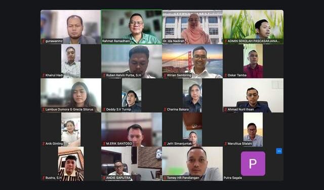 Prodi Magister Ilmu Hukum UMSU Tuntaskan Asesmen Kecukupan RPL, 76 Calon Mahasiswa Ikuti Seleksi Semester Genap