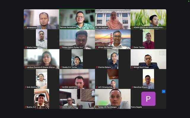 Prodi Magister Ilmu Hukum UMSU Tuntaskan Asesmen Kecukupan RPL, 76 Calon Mahasiswa Ikuti Seleksi Semester Genap