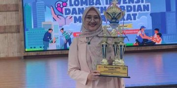 Ketua BIPA UMSU Raih Juara 1 Lomba Invensi dan Pengabdian Masyarakat BRIDA Kota Medan