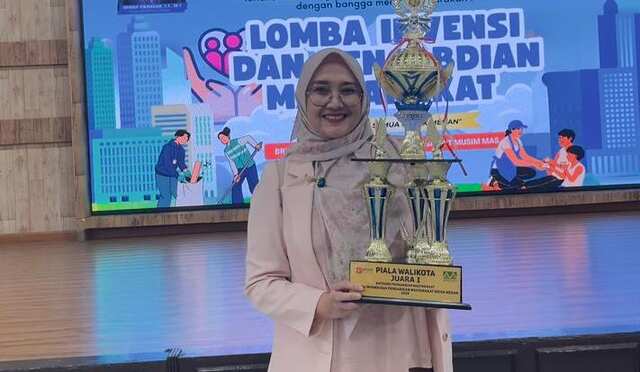 Ketua BIPA UMSU Raih Juara 1 Lomba Invensi dan Pengabdian Masyarakat BRIDA Kota Medan