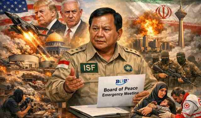 Serangan AS-Israel ke Iran, Prabowo Didesak Buktikan Mandat ISF untuk Hentikan Eskalasi