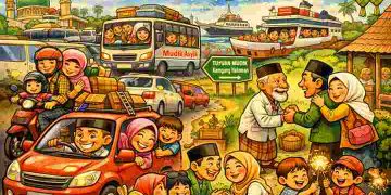 Mudik di Negeri yang Rindu Pulang: Antara Jalan Macet dan Hati yang Penat