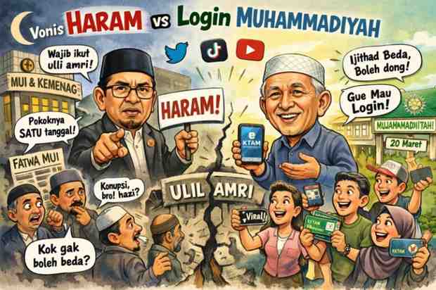 Dari Vonis Haram ke “Login Muhammadiyah”