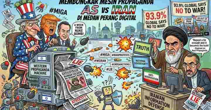 Di Balik Perang Propaganda AS dkk Versus Iran