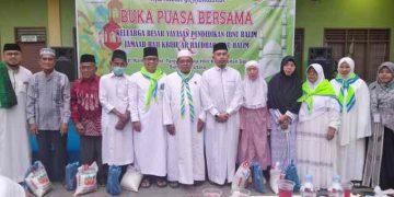 Pererat Silaturahmi Ramadhan, Yayasan Pendidikan Ibnu Halim dan KBIHU Ar Raudhah Santuni Bilal dan Warga Dhuafa
