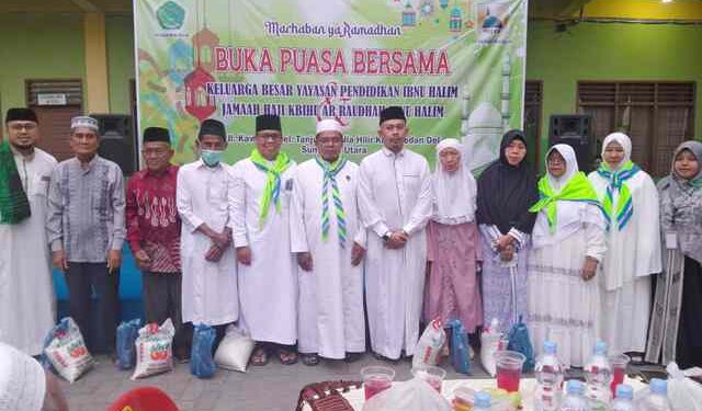 Pererat Silaturahmi Ramadhan, Yayasan Pendidikan Ibnu Halim dan KBIHU Ar Raudhah Santuni Bilal dan Warga Dhuafa