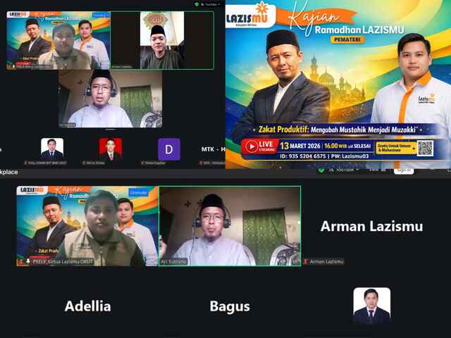 Kajian Ramadhan ke-3 Lazismu: Zakat Produktif, Solusi Jangka Panjang Pengentasan Kemiskinan