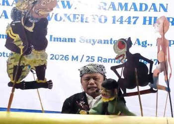 Wayang Dakwah Menggema di Karanglewas, Pekan Dakwah Ramadan SMA Muhammadiyah 1 Purwokerto Ditutup dengan Syiar Budaya