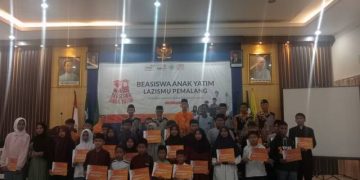 Lazismu dan Dikdasmen PDM Pemalang Berikan Beasiswa Yatim Dhuafa untuk 35 Siswa Selama Satu Tahun