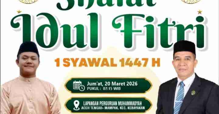 Muhammadiyah Aceh Tengah Siapkan Lokasi Shalat Idul Fitri di Halaman Perguruan Muhammadiyah Kebayakan