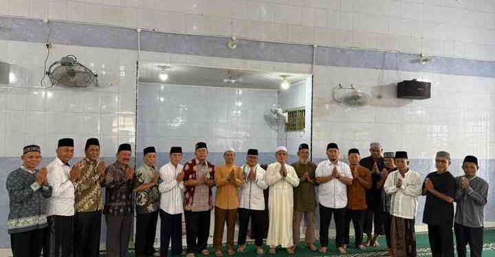 Khidmatnya Idul Fitri di Masjid Taqwa Kecamatan Bilah Hulu