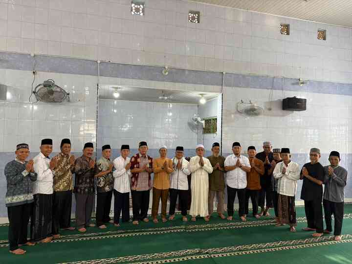 Khidmatnya Idul Fitri di Masjid Taqwa Kecamatan Bilah Hulu