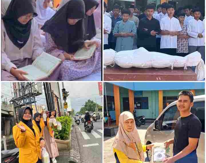Pentasyarufan Zakat Fitrah Jadi Penutup Kegiatan Ramadan MTs Muhammadiyah Purwokerto