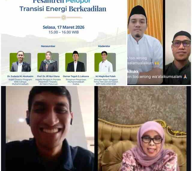 Pesantren Didorong Jadi Pelopor Transisi Energi Berkeadilan Berbasis Nilai Keagamaan