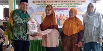 PCM Kampung Durian Salurkan 250 Paket Bantuan