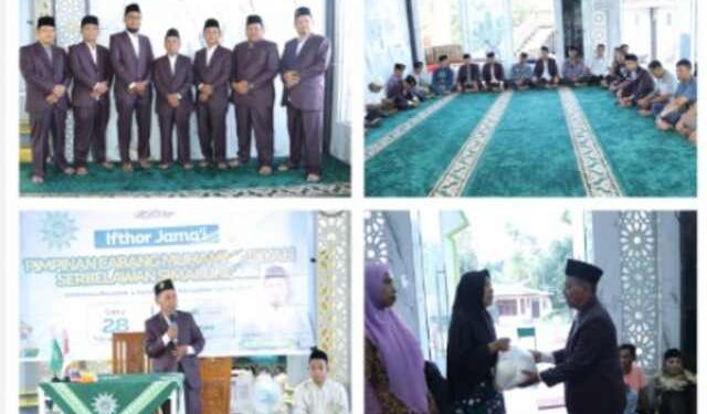 PC Muhammadiyah Serbelawan Buka Puasa Bersama Kaum Dhuafa dan Safari ke Ranting-ranting