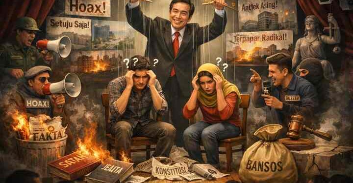 Teater “Gaslighting” di Panggung Kekuasaan