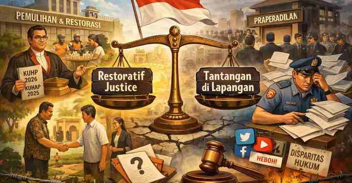 Era Baru Pemidanaan di Indonesia: Harapan Restoratif vs Realitas Tantangan di Lapangan