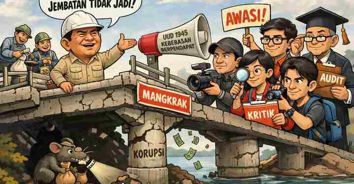 Kritik Gratis, Jembatan Tidak Jadi