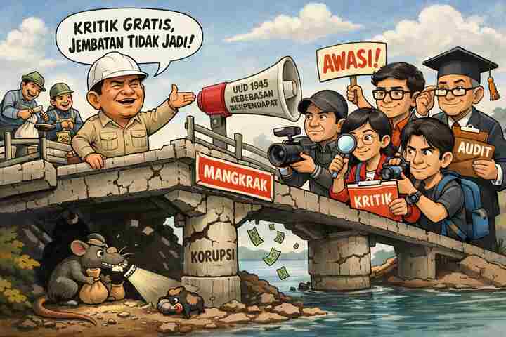 Kritik Gratis, Jembatan Tidak Jadi