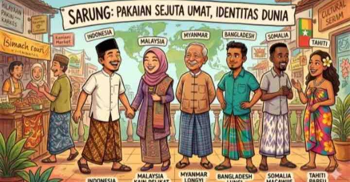 Sarung: Pakaian Sejuta Umat yang Terlupakan di Tengah Gempuran Mode Global