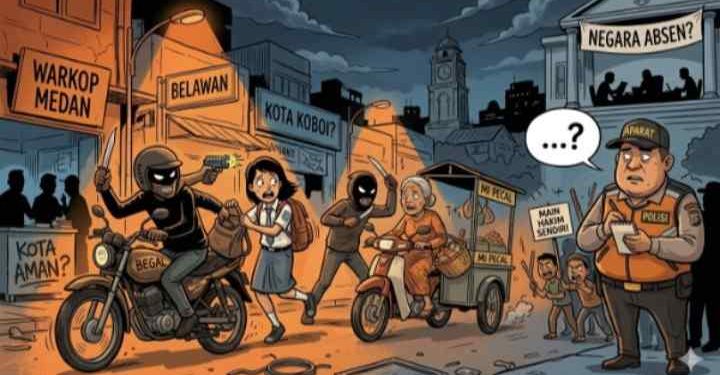 Medan di Titik Genting: Begal Merajalela, Negara Jangan Absen