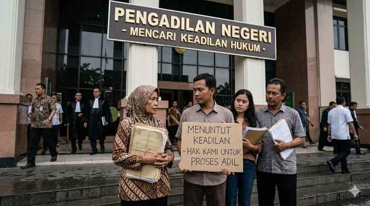Mencari Keadilan Hukum