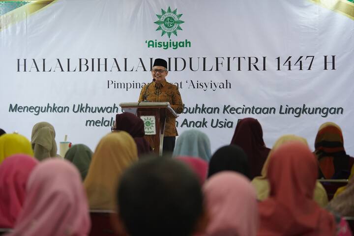 Halal Bihalal 1447 H, PP Aisyiyah Teguhkan Ukhuwah dan Dorong Kepedulian Lingkungan Sejak Usia Dini
