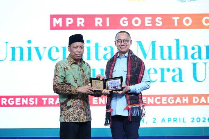 “MPR Goes to Campus” di UMSU, Eddy Soeparno Tekankan Urgensi Transisi Energi Cegah Dampak Perubahan Iklim