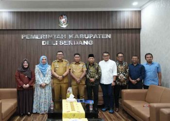 Audensi ke Bupati Deliserdang, Rektor UMSU Paparkan Progres Pembangunan Kampus Terpadu