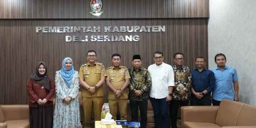 Audensi ke Bupati Deliserdang, Rektor UMSU Paparkan Progres Pembangunan Kampus Terpadu