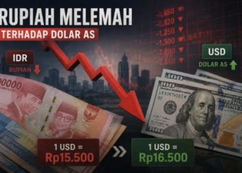 Rupiah Tersungkur di Rp17.600: Alarm Ekonomi Nasional di Tengah Badai Global dan Ujian Ketahanan Indonesia