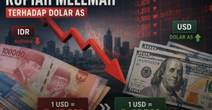 Rupiah Tersungkur di Rp17.600: Alarm Ekonomi Nasional di Tengah Badai Global dan Ujian Ketahanan Indonesia