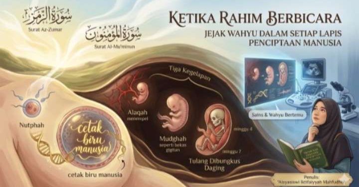 Ketika Rahim Berbicara: Jejak Wahyu dalam Setiap Lapis Penciptaan Manusia