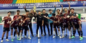 Tim Futsal FISIP UMSU Raih Piala Gubsu 2026