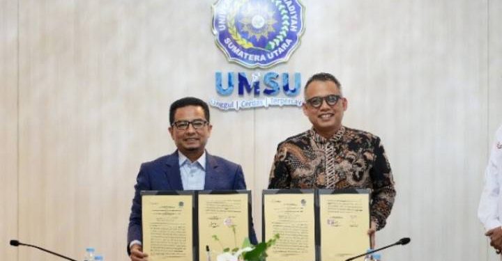UMSU dan Bank Sumut Tandatangani MoU Kerja Sama
