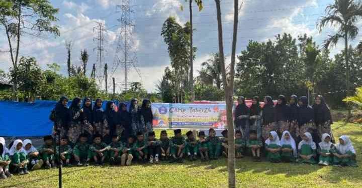 Camp Tahfidz SD Muhasaba, Program Perdana Belajar Qur’an di Alam Terbuka