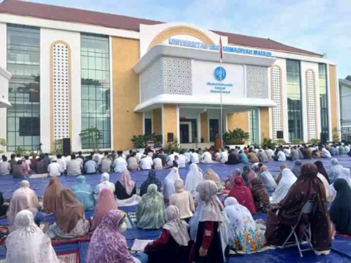 Salat Iduladha di Kampus UMJT, Khatib Sampaikan Kisah Teladan Penuh Hikmah Nabi Ibrahim