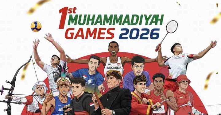 The 1st Muhammadiyah Games 2026 Resmi Digelar, Muhammadiyah Siapkan Ekosistem Pembinaan Atlet Berkelanjutan