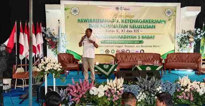 Gandeng Alumni Sukses, SMK Muhlibat Gelar Workshop