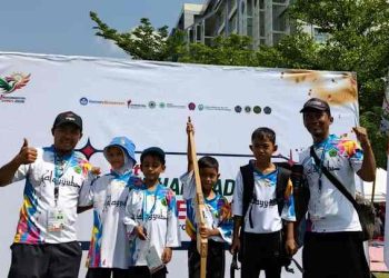 Jovano Daffa Jadi Atlet Panahan Termuda di 1st Muhammadiyah Games, Cuma 3 Bulan Latihan