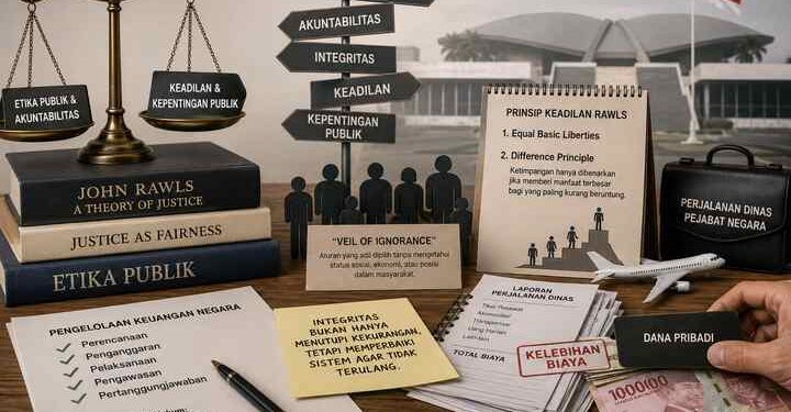 Integritas Anggaran Publik dan Penggunaan Dana Pribadi dalam Perjalanan Dinas Pejabat Negara: Analisis Etika Publik dan Teori Keadilan John Rawls